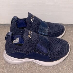 APL Unisex Toddler’s Navy Blue TechLoom Bliss Sneakers Size 10